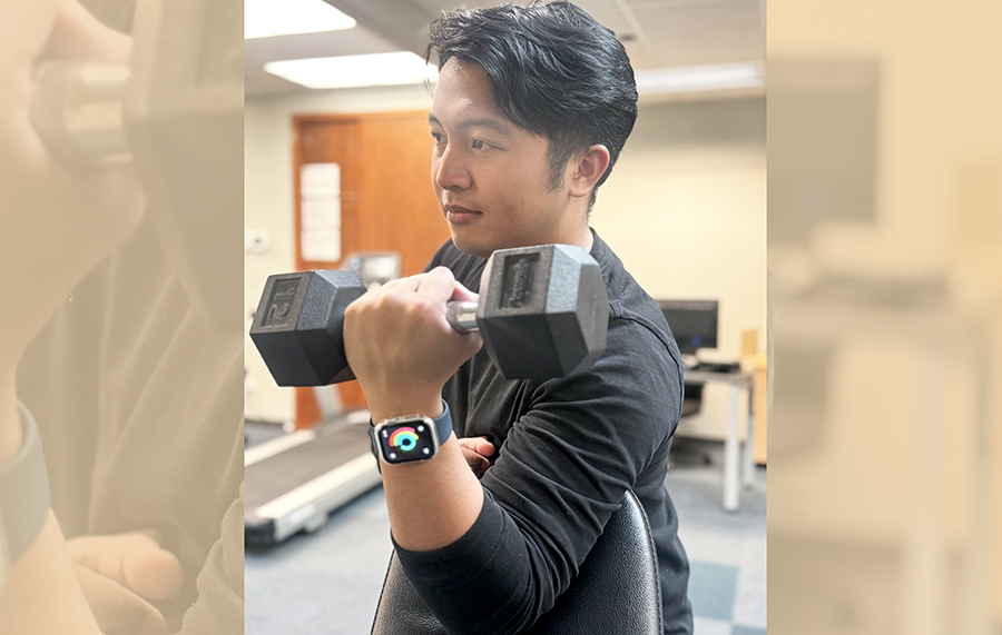 Wristworn heart rate monitor readings are less accurate for people